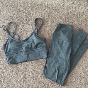 PARAGON Slate Blue Activewear Set